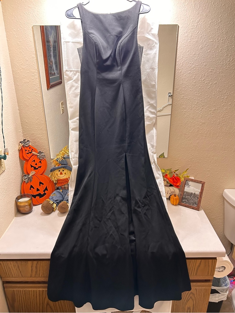 Azazie | Boatneck Floor Length Dress